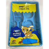 Kit Bandeja Higiênica Comedouro Pá Para gatos - Four Plastic